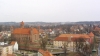 Panorama über das Schloß vom Kirchenturm aus